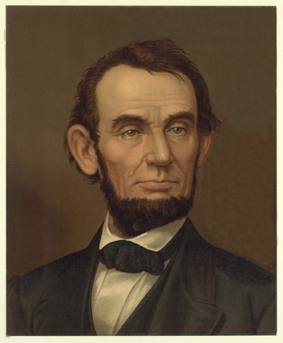 Abraham Lincoln, pub. 1877 - American School